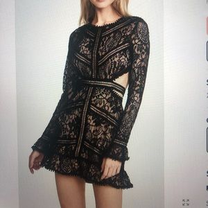 Nwt For Love & Lemons Emerie. Black
